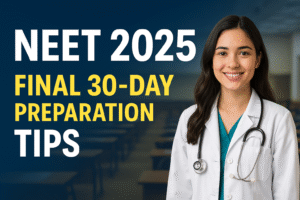 Final Countdown: 30 NEET 2025 FAQs for Last Month Success